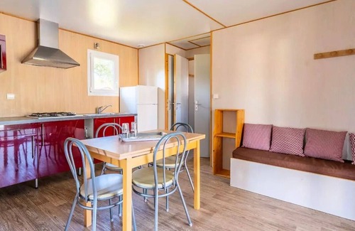 Soustons Ski Chalet | Camping Nature L'Airial* * - Chalet Woody 7 people