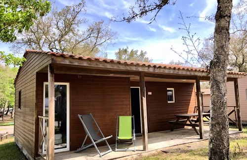 Soustons Ski Chalet | Camping Nature L'Airial* * - Chalet Woody 7 people