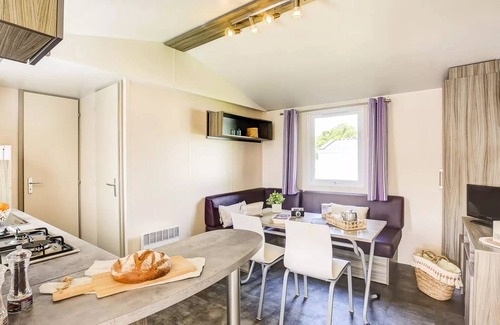Landevieille House | Camping Romanée L'Evasion* - Comfort mobile home 3 rooms 4 people