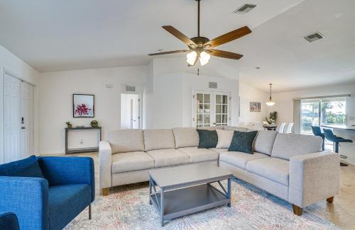 Burnt Store House | Canal-Front Cape Coral Home with Fire Pit, By Beach!