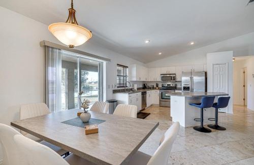 Burnt Store House | Canal-Front Cape Coral Home with Fire Pit, By Beach!