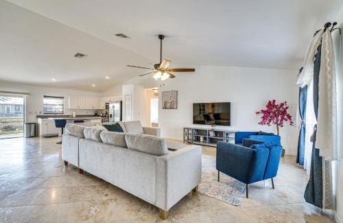 Burnt Store House | Canal-Front Cape Coral Home with Fire Pit, By Beach!