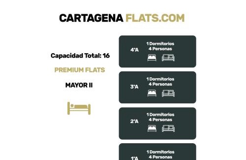 Diputacion de Cartagena Casco Apartment | CARTAGENAFLATS, Apartamentos Calle Mayor II, PREMIUM FLATS CITY CENTER