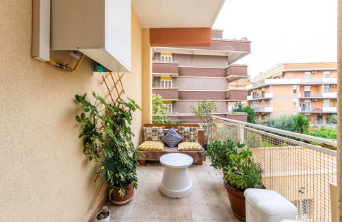 Monte Sacro Apartment | Casa Aniene in Rome With 2 Bedrooms and 1 Bathrooms