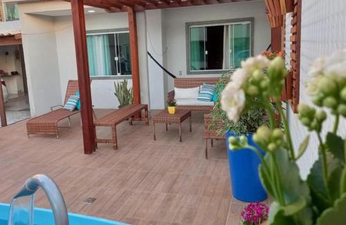 Piuma House | Casa com Piscina e Churrasqueira e excelente Localização em Piuma