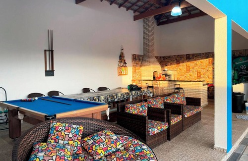 Mairinque House | Casa de campo com Wi-Fi e Piscina em Mairinque/SP