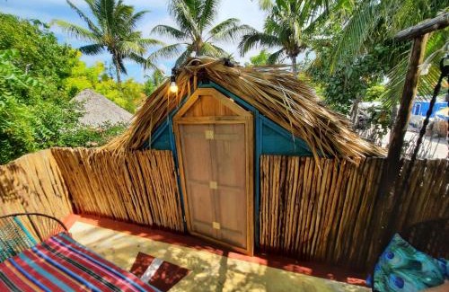 Rio Lagartos Hotel | Casa Jade Ecobungalows Las coloradas