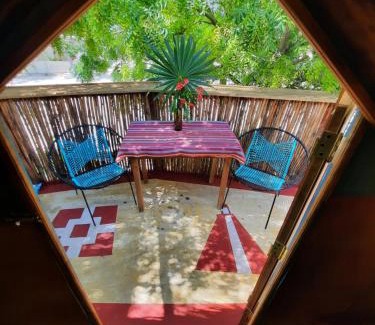 Rio Lagartos Hotel | Casa Jade Ecobungalows Las coloradas