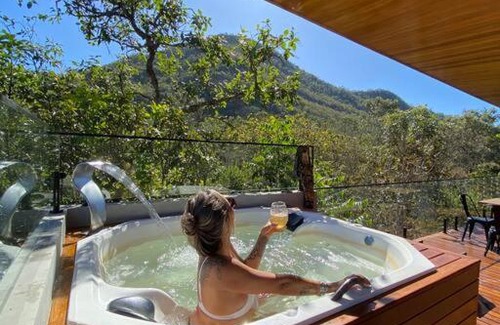 Cavalcante House | Casa Vértize, uma casa de alto padrão com Spa Hidro e vista espetacular
