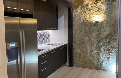 Setenil de las Bodegas Apartment | 'Cave 1' Room with Mountain Views, Private Pool and Wi-Fi