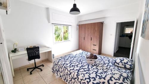 Larnaca City Centre Apartment | Center 2Br Apt w/parking and 250m walk from beach