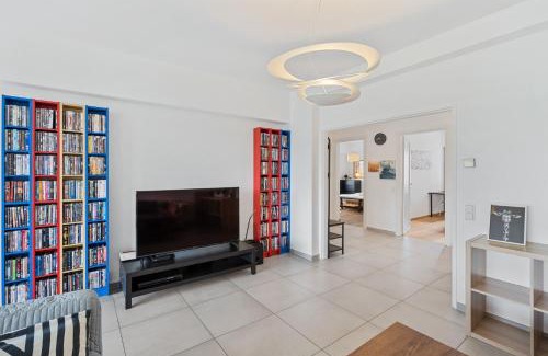 Bonnevoie Apartment | Central Lux 2BR Apt with City Views & Balcony