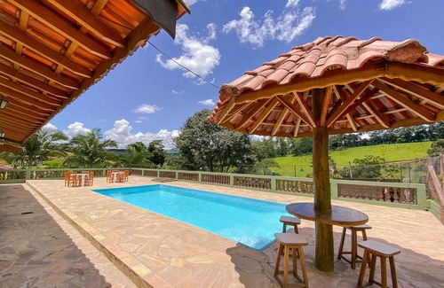 Socorro House | Chacara com churrasq, piscina e lazer - Socorro SP