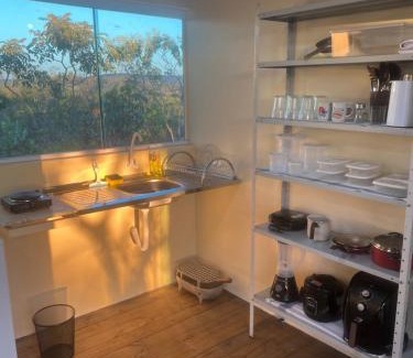 Alto Paraiso de Goias House | Chalé cabana de ferro