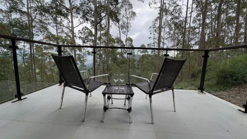 Campos do Jordao Ski Chalet | Chalé Manacá com vista e pôr do sol