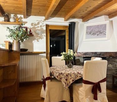 Courmayeur Apartment | Chalet Blanc Le Duplex