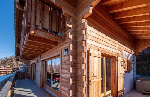 Nendaz Ski Chalet | Chalet in Veysonnaz with hot tub