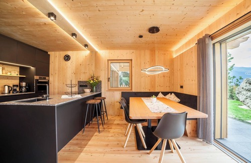 San Leonardo in Passiria Ski Chalet | Chalet 'Heidi und Peter' with Mountain View, Sauna, Jacuzzi, Garden & Wi-Fi