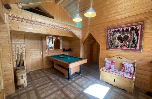 La Bresse Ski Chalet | Chalet SPA Le Coin De Paradis Nathalie MN La rouge