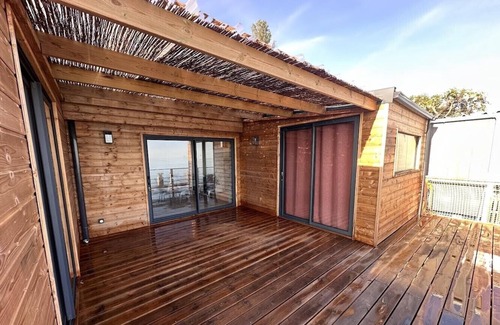 Saint-Raphael Ski Chalet | Chalet vue Mer & Piscine et mer