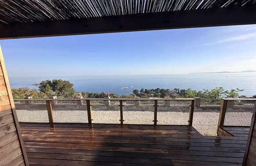 Saint-Raphael Ski Chalet | Chalet vue Mer & Piscine et mer