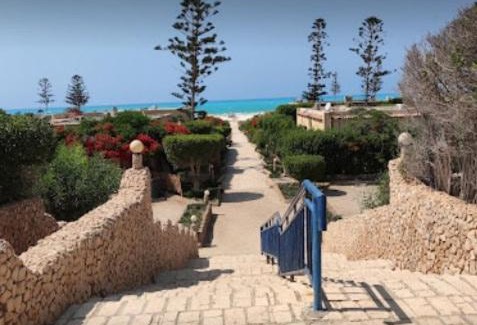 Borg el Arab Ski Chalet | Chalet with garden -sea view cleopatra village - kilo 86 - north coast