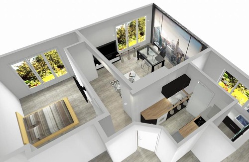 Nantes Sud Apartment | Charmant appartement 1-4 personnes, proche centre avec parking