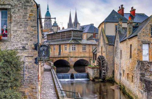 Sommervieu Apartment | Charmant T2 avec jardin et Parking - 5 min de Bayeux
