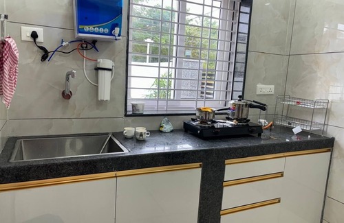 Bhubaneshwar House | Charming 1-bedroom bungalow in serene Bhubaneswar with AC