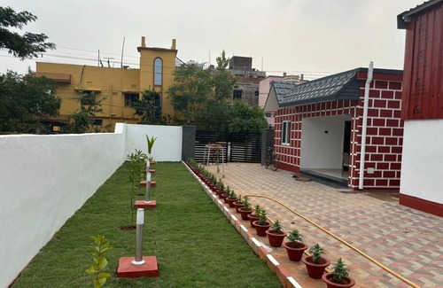 Bhubaneshwar House | Charming 1-bedroom bungalow in serene Bhubaneswar with AC