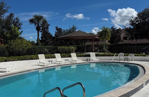 Cypress Lake Condo | Charming 2-bedroom end unit condo 16 unit complex
