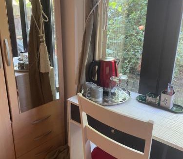 St. Pancras and Somers Town House | Charming Bedroom with Garden