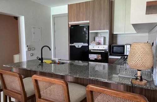Ad-Dab'ah Ski Chalet | Charming Fouka bay 3bd direct lagoon view Chalet for Families Only or Group of Girls