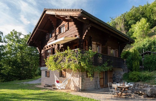 Mieussy Ski Chalet | Charming lux chalet, views comfort escape, Samoens Valley, peaceful log fire