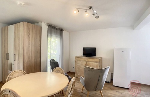 Lamalou-les-Bains Apartment | Charming Studio with Terrace, Near Thermal Baths and Town Center in Lamalou-les-Bains