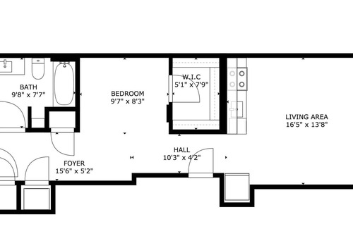 Eisenhower East Apartment | Charming Studio in The Foundry Near Metro + Shops