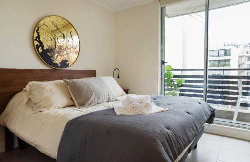 Downtown Santiago Apartment | Chic 1BR Oasis in Centro Steps from Metro