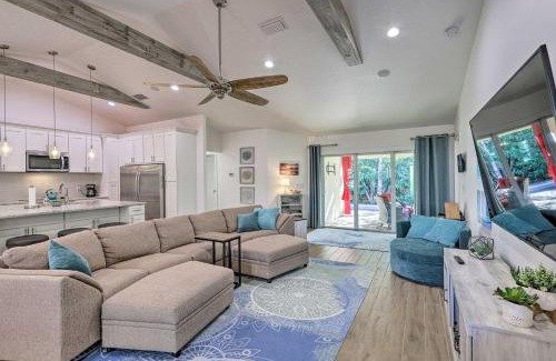 Cocoa Beach House | Chic Cocoa Beach Oasis with Pool - Steps to Shore!