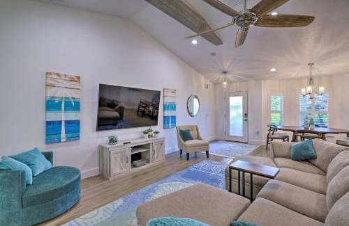 Cocoa Beach House | Chic Cocoa Beach Oasis with Pool - Steps to Shore!