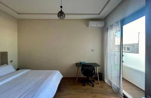 Casablanca Apartment | Chic Studio with Rooftop Pool