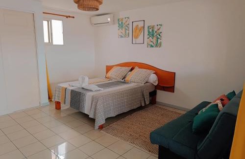 Le Moule Apartment | Cibuqueira numéro 5, Appartement en centre ville,vue sur mer, plage à pied