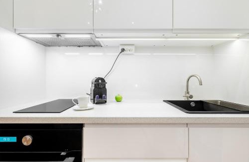 Nepszinhaz negyed Apartment | Classical mini studio with a modern touch!