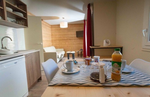 Saint-Colomban-des-Villards House | Cozy Savoyard Getaway: Comfortable Living! Lakeside Playground & BBQ Facilities!
