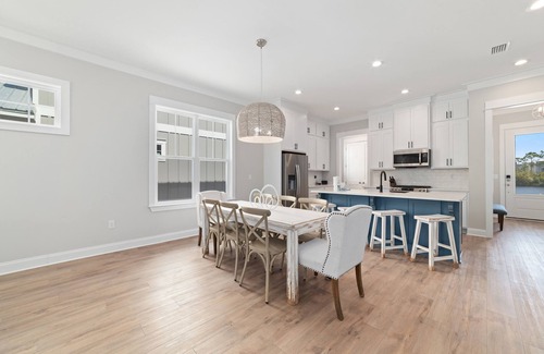 Orange Beach House | Coastal Luxury Beach Escape with Plenty of Room! Pool and Golf Nearby