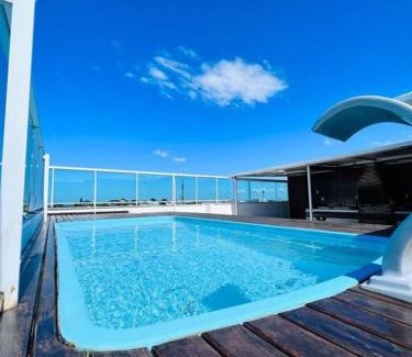 Extensao do Bosque Apartment | Cobertura Duplex Com Piscina e Vista mar