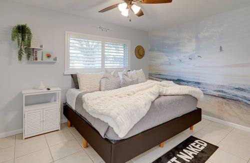 Cocoa Beach Apartment | Cocoa Beach Condo: Snowbird & Remote Work Friendly