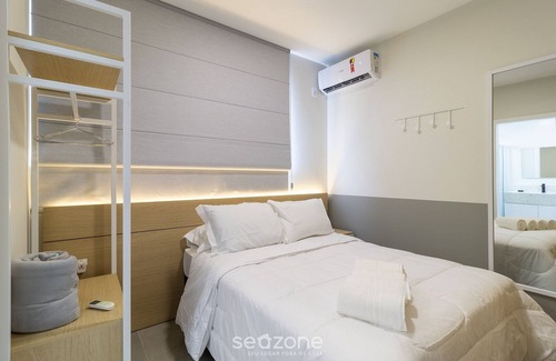 Centro Apartment | Comfortable Apart With sea View in Floripa Eva704