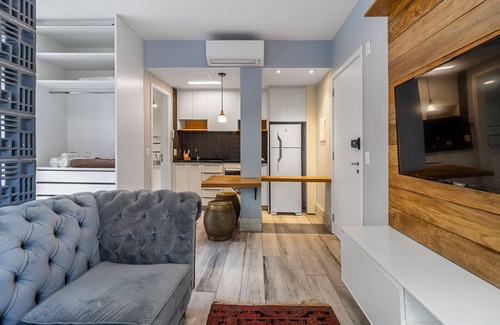 Consolacao Apartment | COMPLETE STUDIO ON THE MOST CHARMING STREET IN THE CENTER OF SP