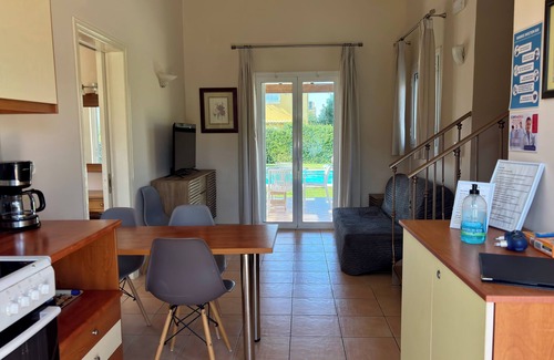 Almiros Beach Villa | Complex of Independent Maisonettes with Private Pools 250m from the virgin Beach