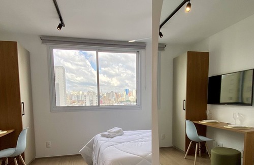 Bras Apartment | Condomínio Novo com Piscina no Brás
